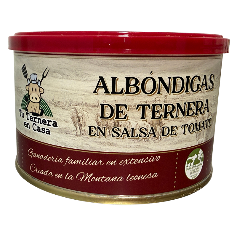 Albóndigas de ternera en salsa de tomate 400 g