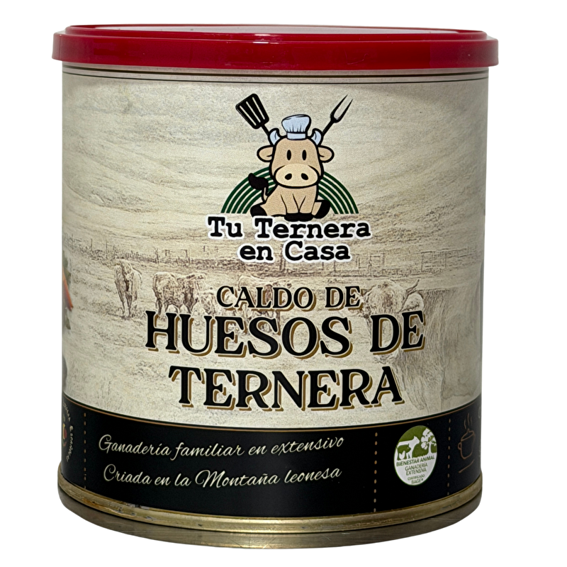 Caldo concentrado de huesos de ternera 750 g