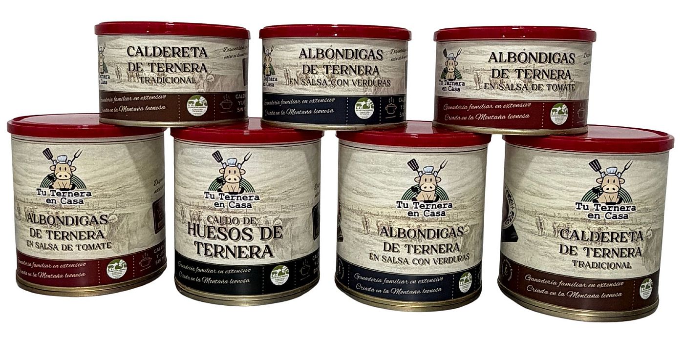 Tu Ternera en Casa presenta sus nuevas latas de ternera cocinada en la Feria de Productos de León 202